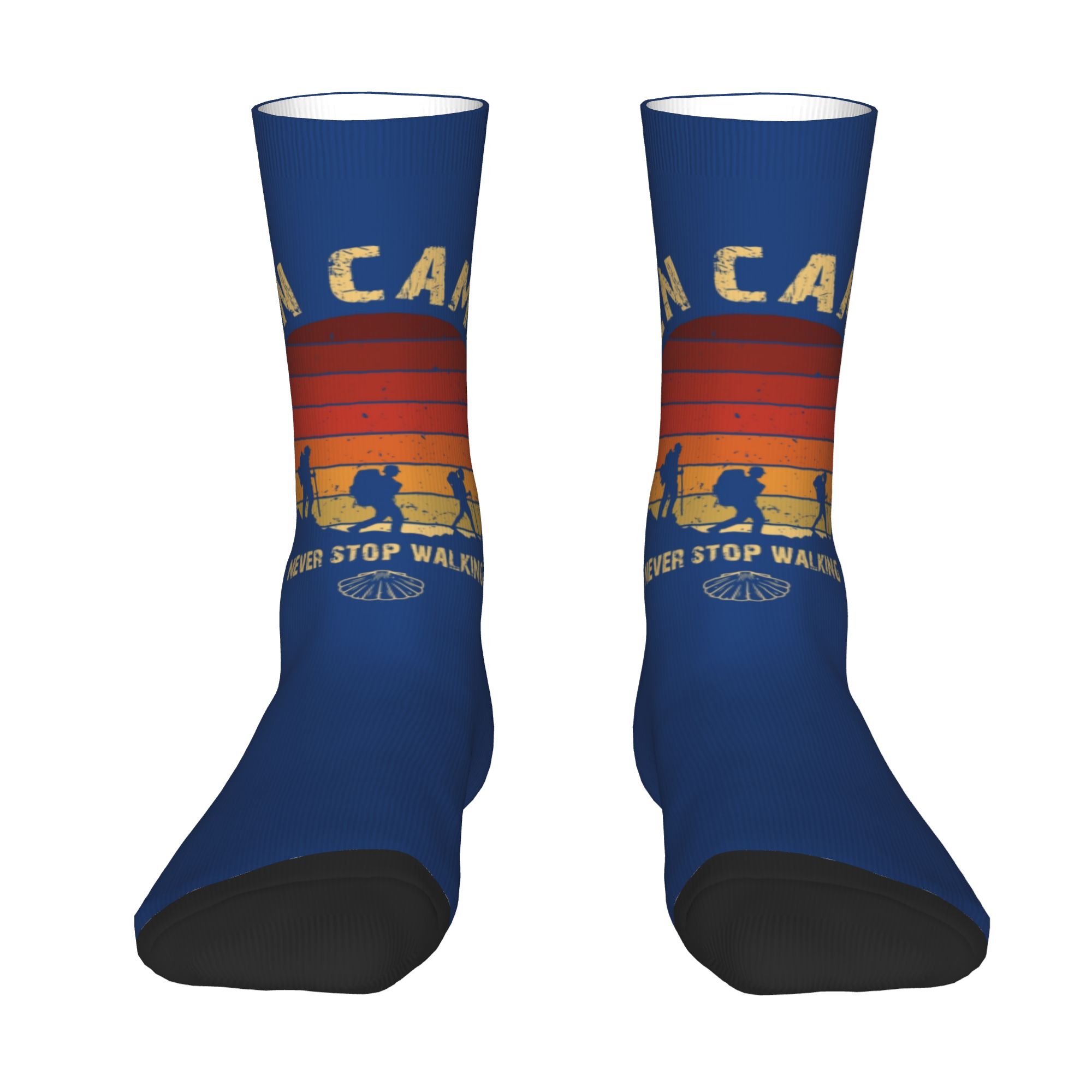 ถุงเท้าลายพิมพ์ 3D สไตล์วินเทจ - Dress Sock Men บทวิจารณ์และราคา
