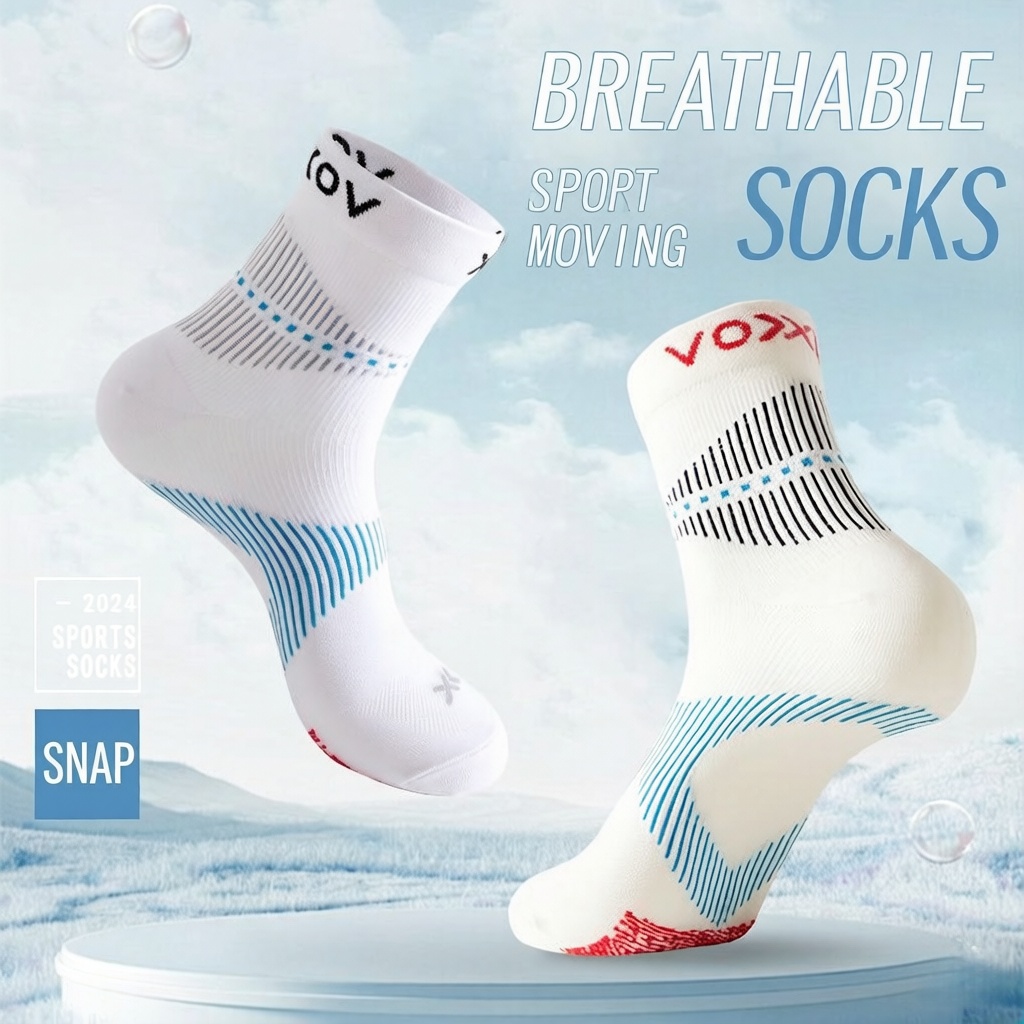 WRELS ถุงเท้ากีฬาสำหรับวิ่ง 1/ - Athletic Sock Cushion บทวิจารณ์และราคา