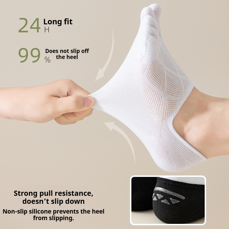 ถุงเท้าผ้าฝ้ายห้านิ้วสำหรับผู้ - Toe Sock Split บทวิจารณ์และราคา