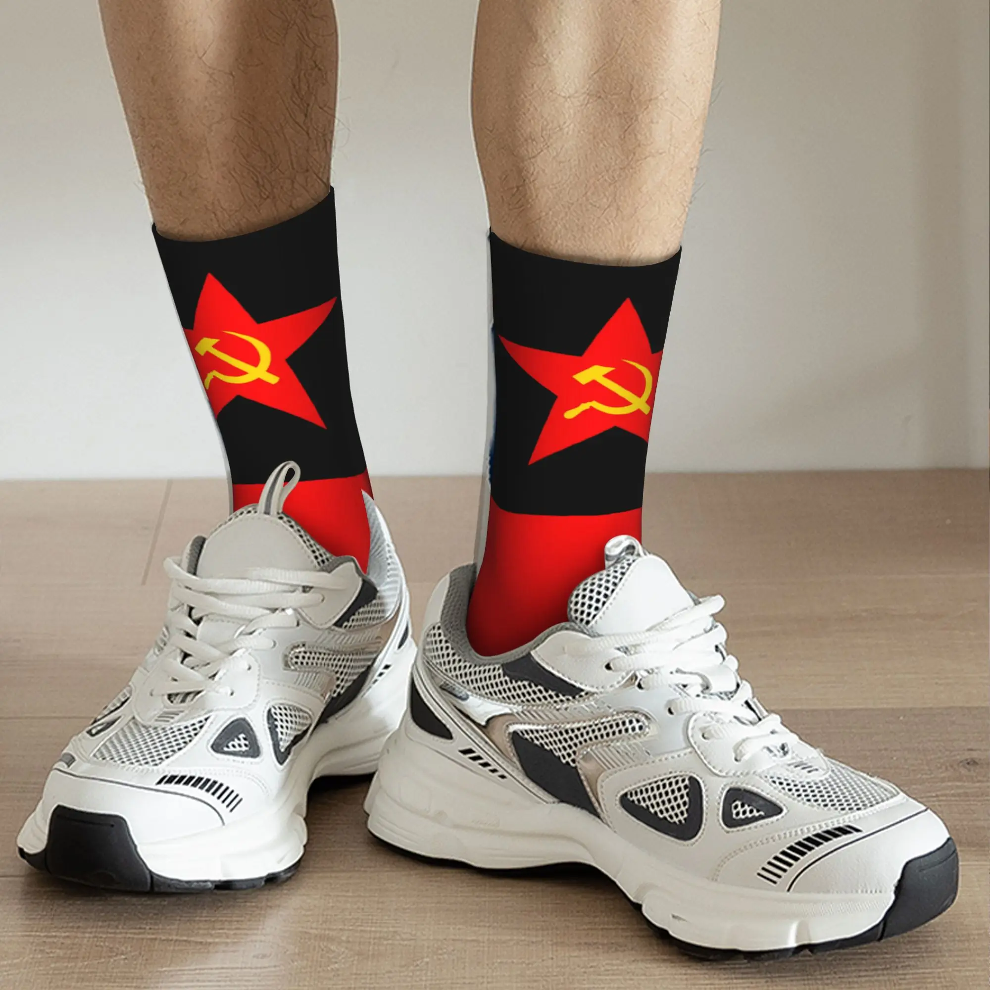 ถุงเท้าข้อกลางสำหรับผู้ชาย ลาย - Dress Sock Men บทวิจารณ์และราคา