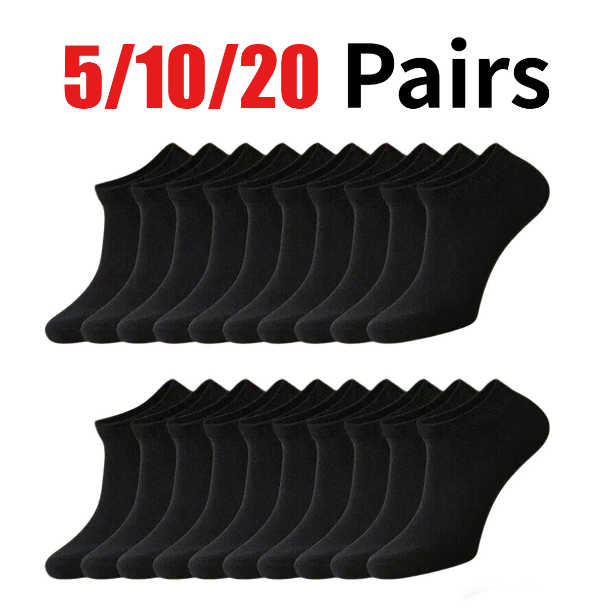 5/10/ ﻿ ถุงเท้าข้อสั้นผู้ชาย 2 - Ankle Sock Low Cut บทวิจารณ์และราคา
