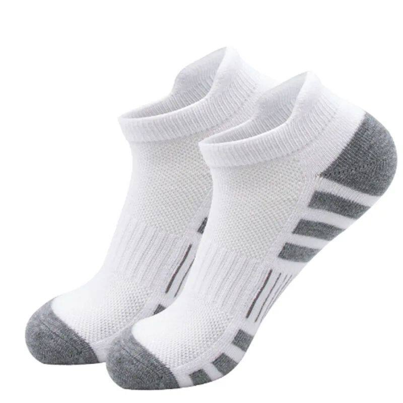 ถุงเท้ากีฬาสำหรับวิ่ง แบบข้อสั - Athletic Sock Cushion บทวิจารณ์และราคา