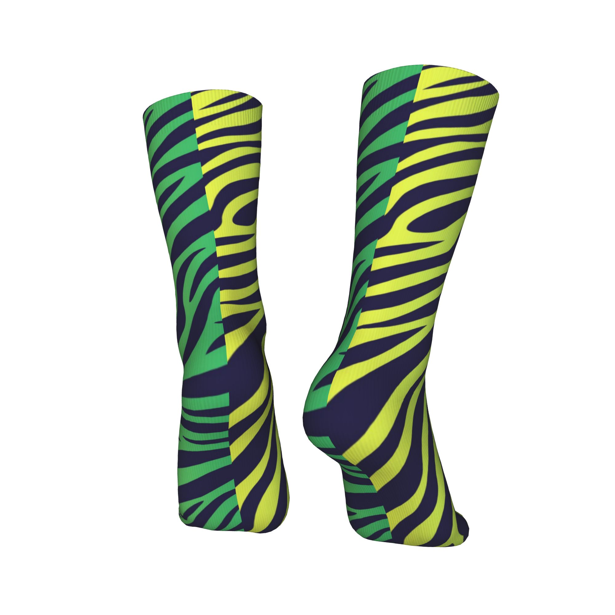 ถุงเท้าลายเสือสีสันสดใส ถุงเท้ - Dress Sock Men บทวิจารณ์และราคา