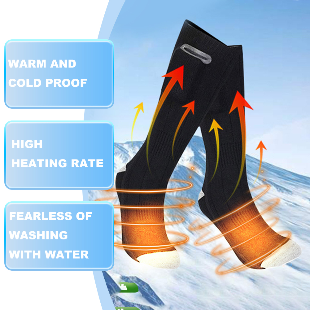 ถุงเท้าไฟฟ้าให้ความร้อน 3 โหมด - Thermal Sock Winter บทวิจารณ์และราคา